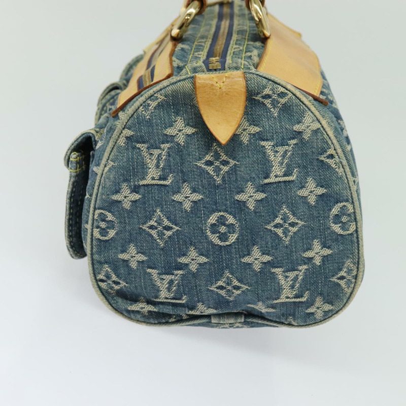 【日本直送】路易威登 Monogram Denim Neo Speedy 手提包 藍色 M95019 LV Auth TR73-3