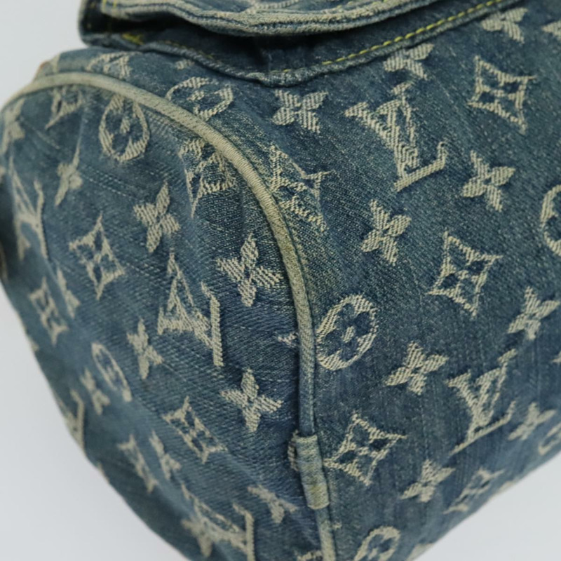 【日本直送】路易威登 Monogram Denim Neo Speedy 手提包 藍色 M95019 LV Auth TR73-8