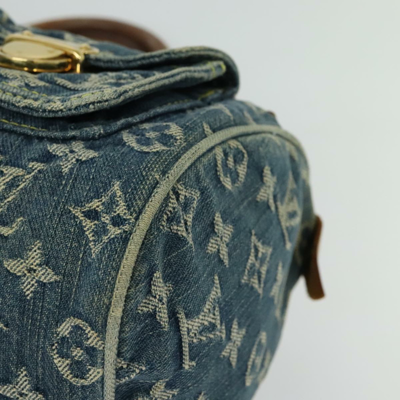 【日本直送】路易威登 Monogram Denim Neo Speedy 手提包 藍色 M95019 LV Auth TR73-9