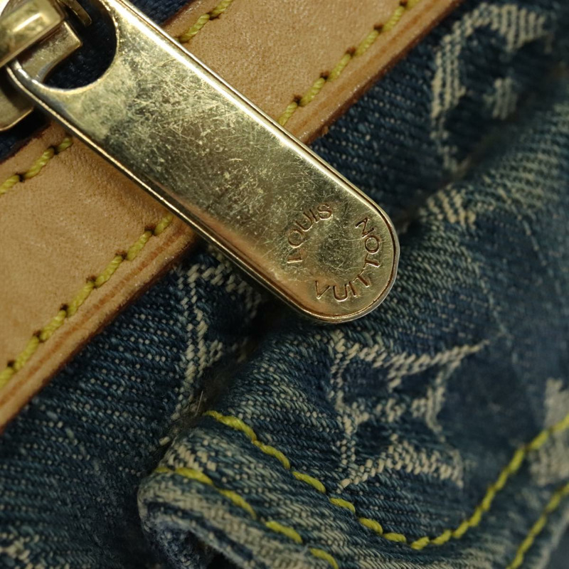 【日本直送】路易威登 Monogram Denim Neo Speedy 手提包 藍色 M95019 LV Auth TR73-14