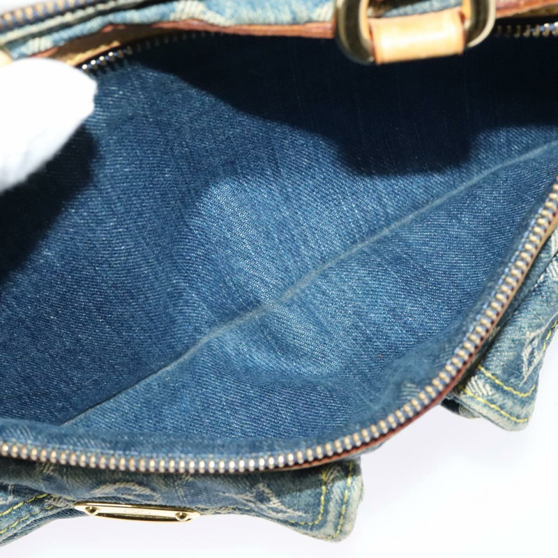 【日本直送】路易威登 Monogram Denim Neo Speedy 手提包 藍色 M95019 LV Auth TR73-21