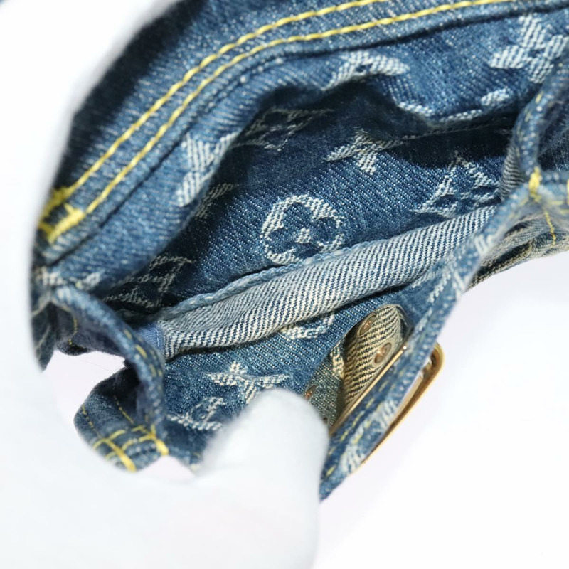 【日本直送】路易威登 Monogram Denim Neo Speedy 手提包 藍色 M95019 LV Auth TR73-22