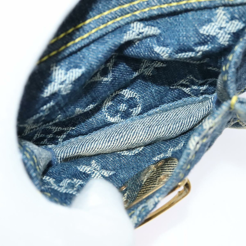 【日本直送】路易威登 Monogram Denim Neo Speedy 手提包 藍色 M95019 LV Auth TR73-23