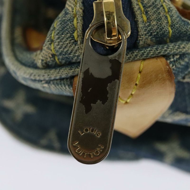 【日本直送】路易威登 Monogram Denim Neo Speedy 手提包 藍色 M95019 LV Auth TR73-25