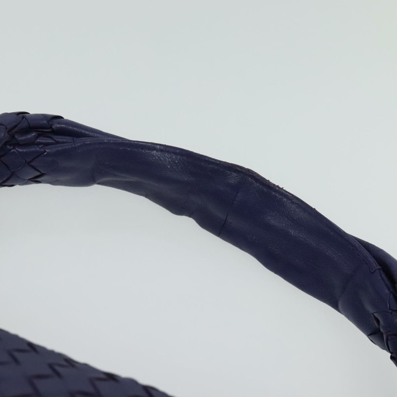 【日本直送】BOTTEGA VENETA INTRECCIATO 流浪漢單肩包皮革海軍金 115653 正品 TR78-6