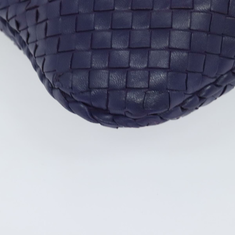 【日本直送】BOTTEGA VENETA INTRECCIATO 流浪漢單肩包皮革海軍金 115653 正品 TR78-10