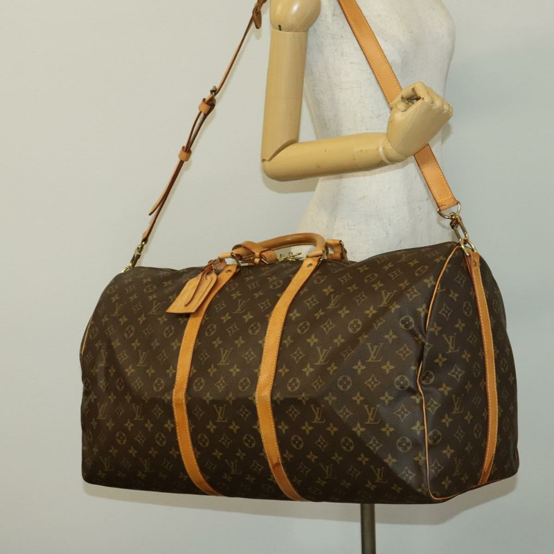 【日本直送】路易威登 Monogram Keepall Bandouliere 60 波士頓包 M41412 LV Auth 140172-23