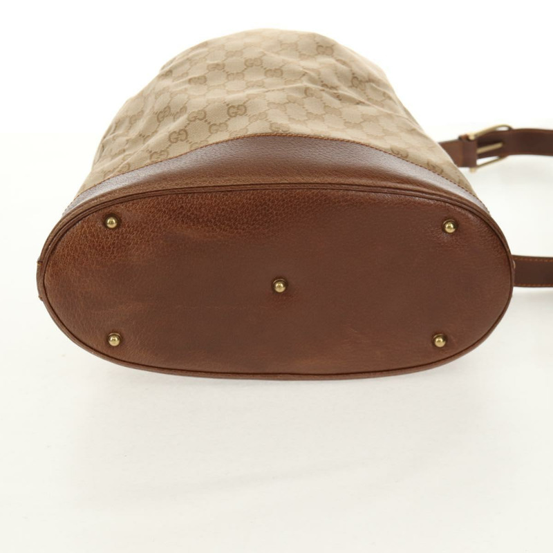 【日本直送】GUCCI GG帆布肩背包 米色金色 正品 yk20026-13