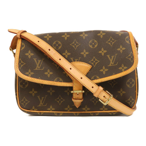 LOUIS VUITTON Monogram Sologne金扣肩背袋