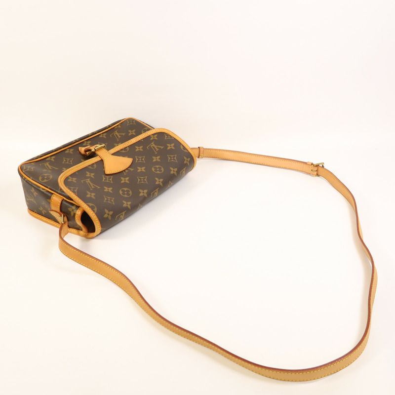LOUIS VUITTON Monogram Sologne金扣肩背袋-7