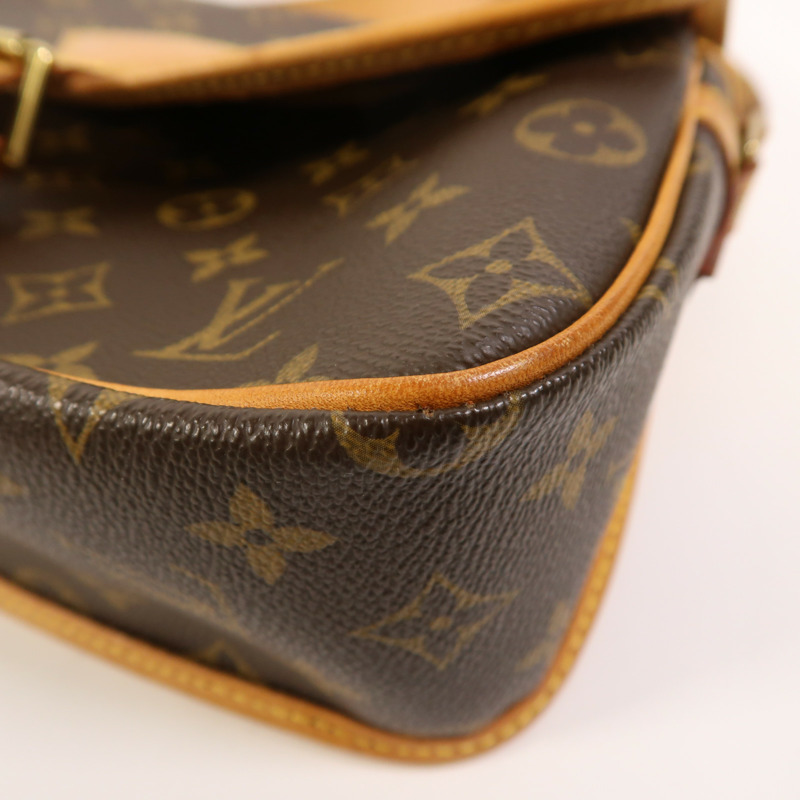 LOUIS VUITTON Monogram Sologne金扣肩背袋-9