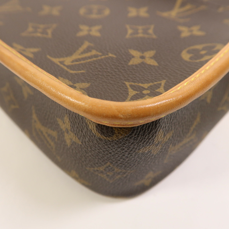 LOUIS VUITTON Monogram Sologne金扣肩背袋-11