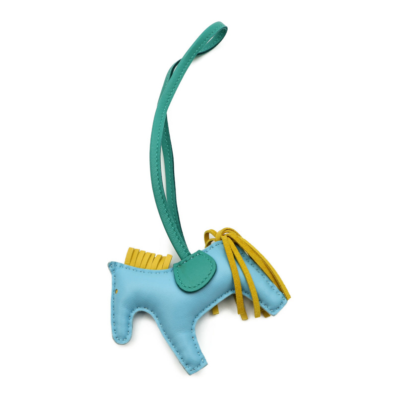 HERMES Milo皮革Rodeo PM掛飾-2