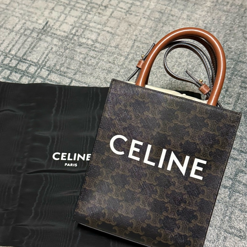 CELINE 迷你托特CABAS 側揹包-0
