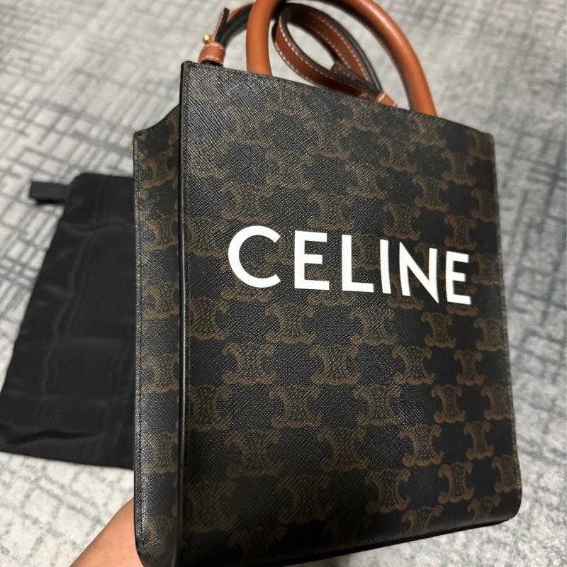 CELINE 迷你托特CABAS 側揹包-1