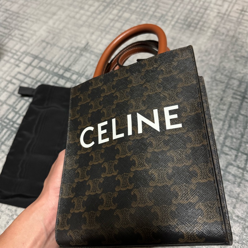 CELINE 迷你托特CABAS 側揹包-2
