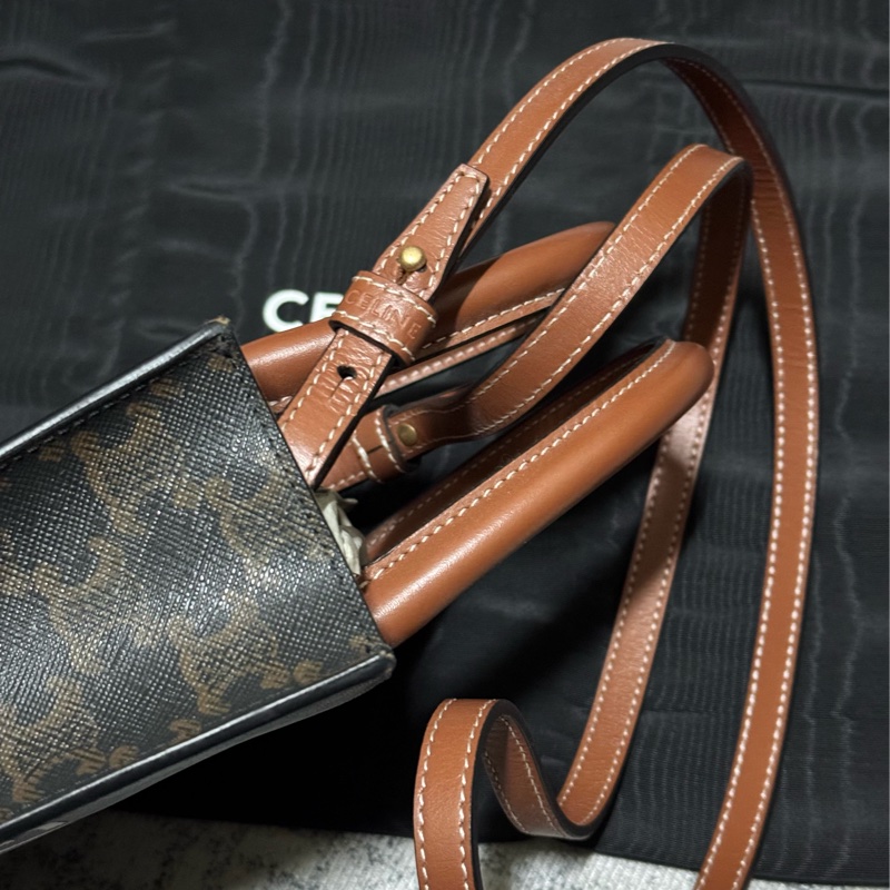 CELINE 迷你托特CABAS 側揹包-6