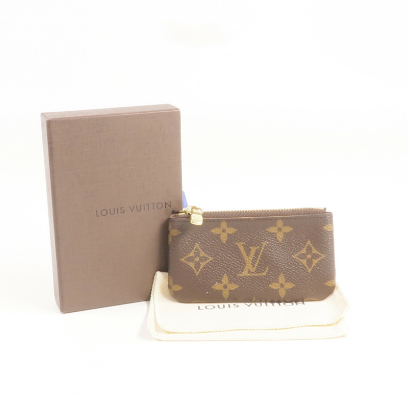 LOUIS VUITTON Monogram Key Pouch金扣鎖匙包-9