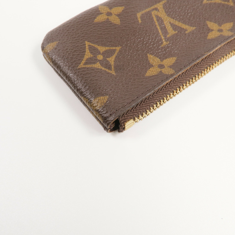 LOUIS VUITTON Monogram Key Pouch金扣鎖匙包-14