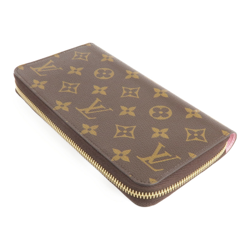 LOUIS VUITTON Monogram Animation Alpine Zippy Wallett金扣長錢包-4