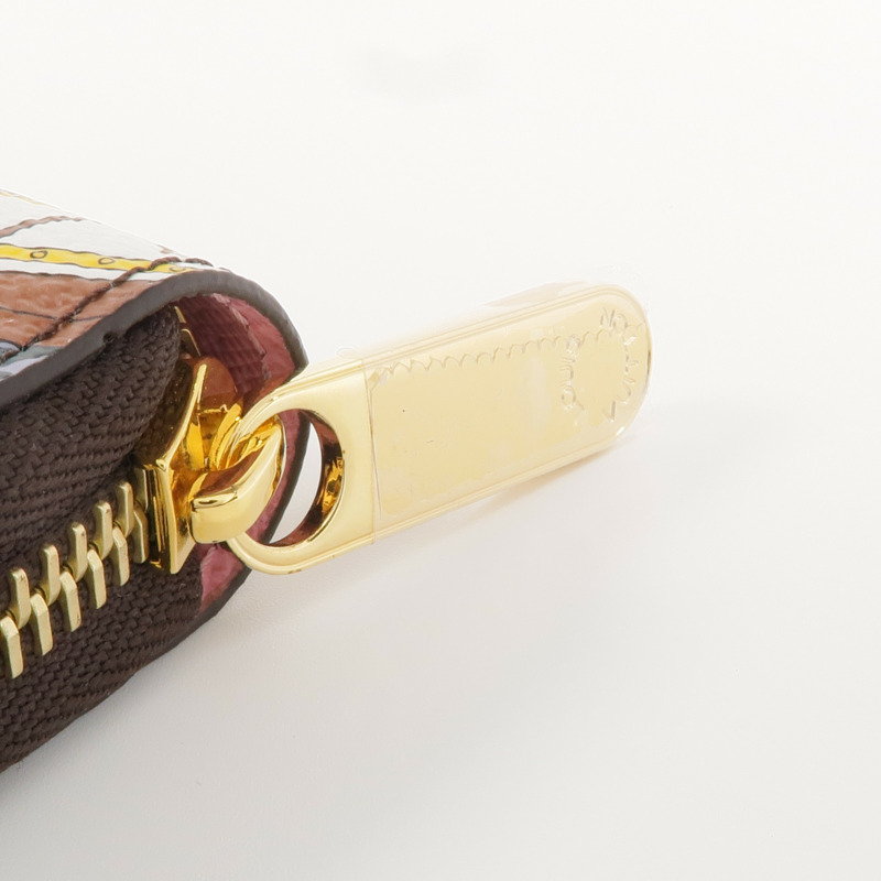 LOUIS VUITTON Monogram Animation Alpine Zippy Wallett金扣長錢包-7