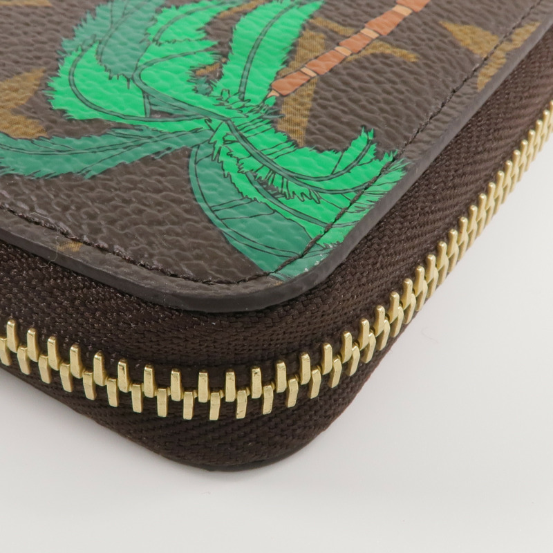 LOUIS VUITTON Monogram Vivienne Holiday Zippy Wallet金扣長錢包-13