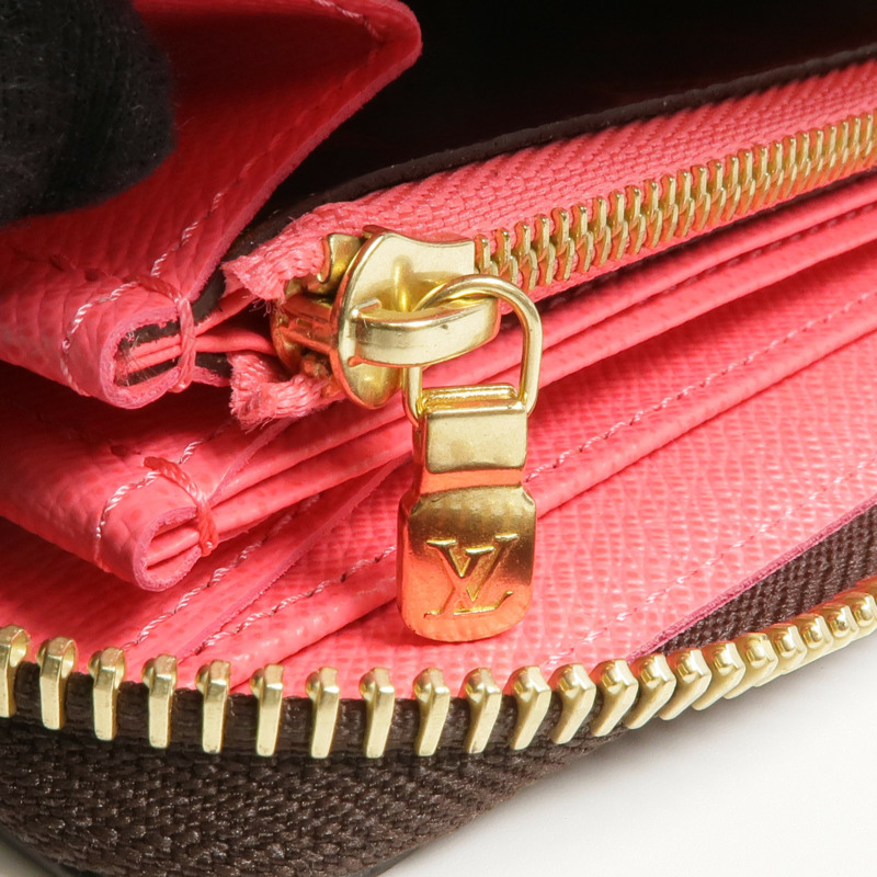 LOUIS VUITTON Monogram Vivienne Holiday Zippy Wallet金扣長錢包-14