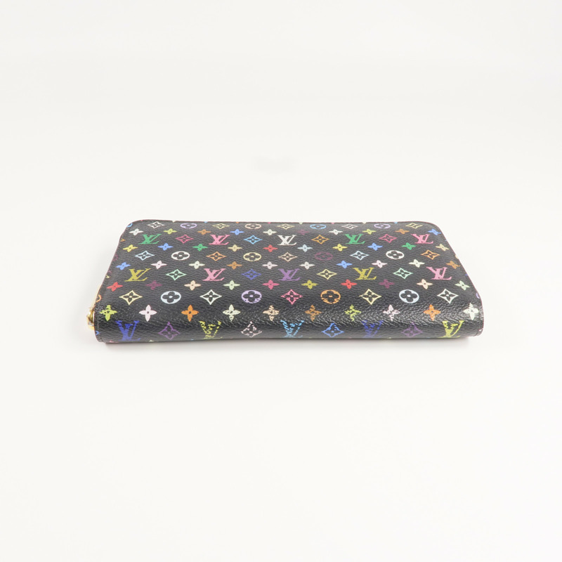 LOUIS VUITTON Monogram Multicolore Zipper Long Wallet金扣長錢包-7