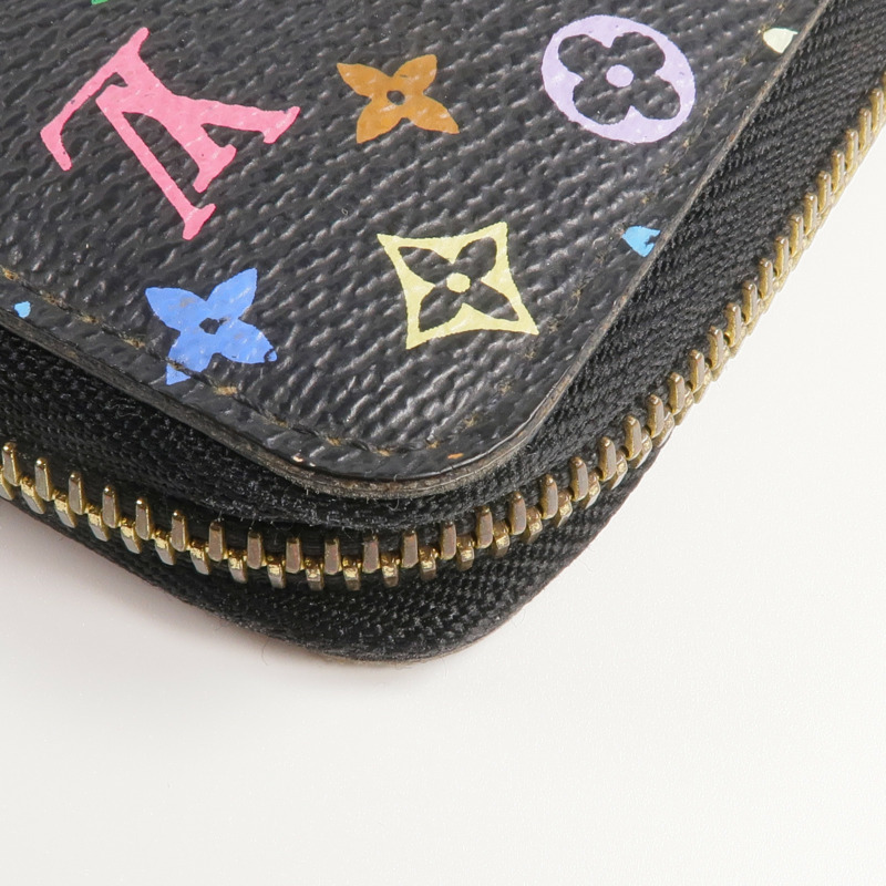 LOUIS VUITTON Monogram Multicolore Zipper Long Wallet金扣長錢包-10
