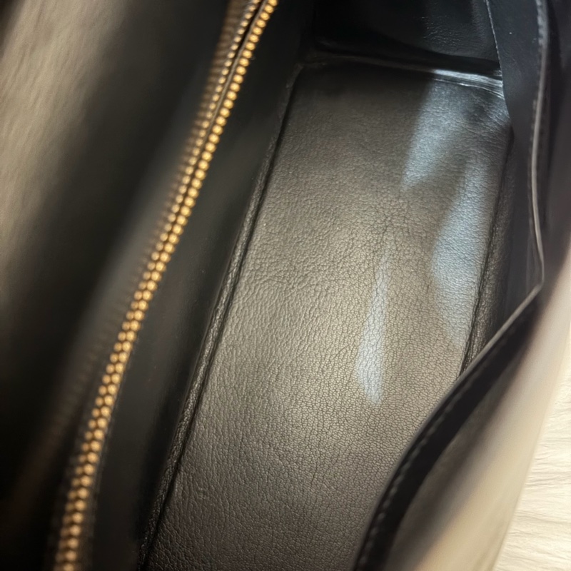 Hermes 愛馬仕 Kelly 28 黑金凱莉 中古Vintage Box-25