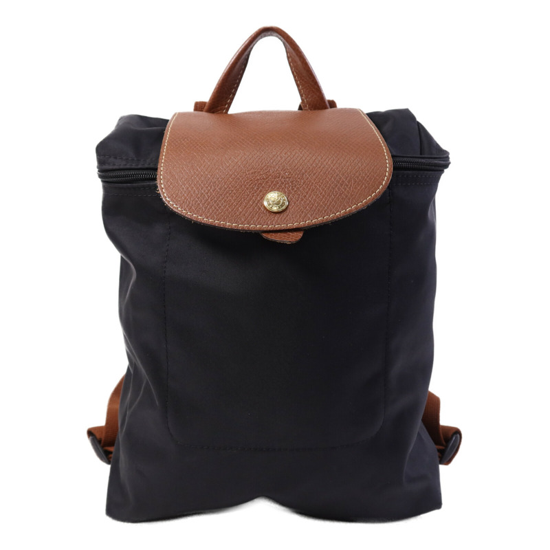 Longchamp 尼龍Shoulder Bag金扣背包-0