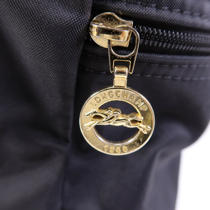 Longchamp 尼龍Shoulder Bag金扣背包-10