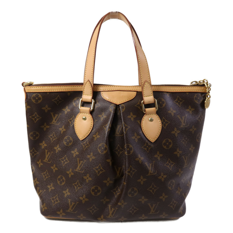 LOUIS VUITTON Monogram Palermo PM金扣手挽肩背兩用袋-2