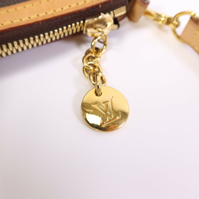 LOUIS VUITTON Monogram Palermo PM金扣手挽肩背兩用袋-6