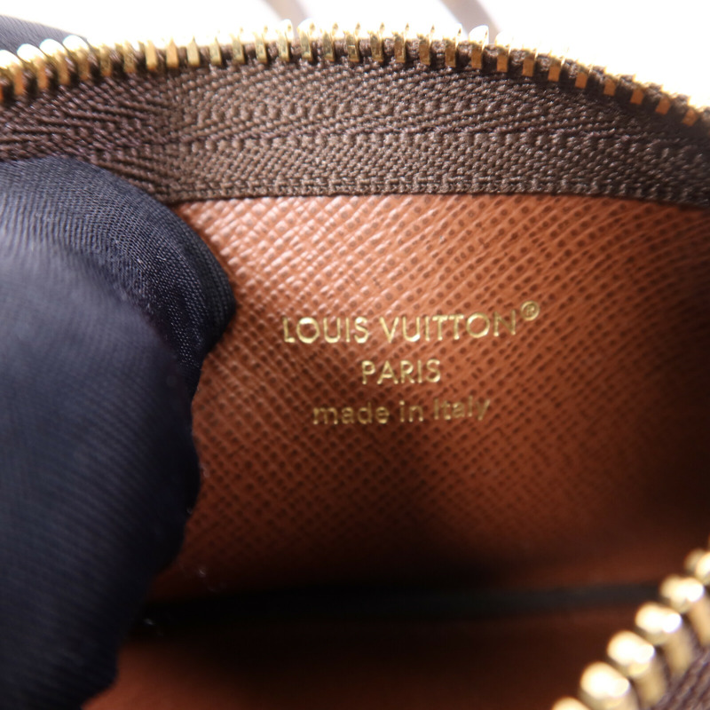 LOUIS VUITTON Monogram Phone Holder金扣手拿包-5