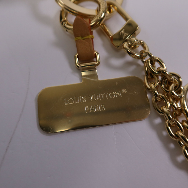 LOUIS VUITTON Monogram Phone Holder金扣手拿包-8