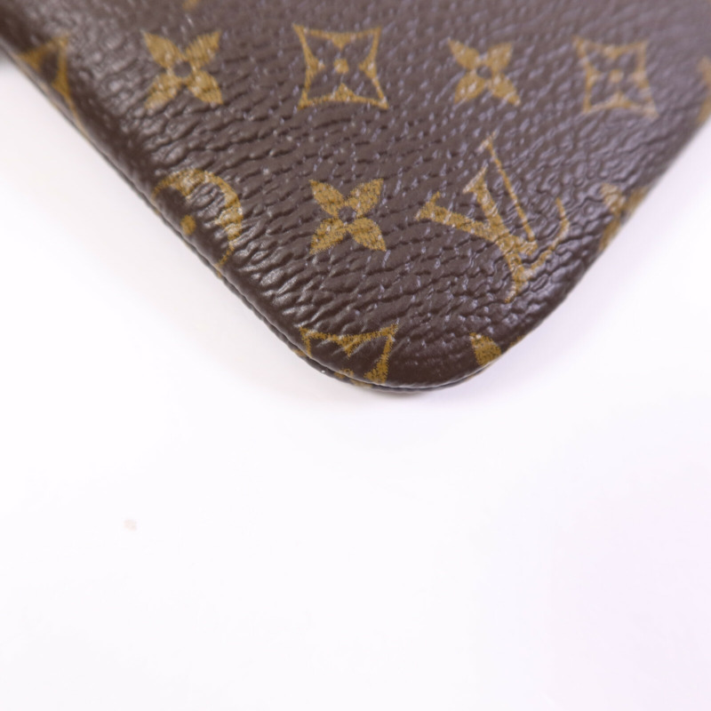 LOUIS VUITTON Monogram Phone Holder金扣手拿包-12