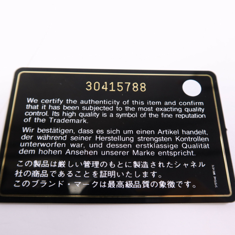 CHANEL 牛皮皮革WOC Wallet On Chain金扣鏈帶肩背袋-15