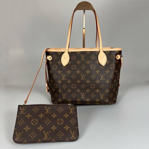 全新品 LV M46979/晶片款 NEVERFULL PM托特包