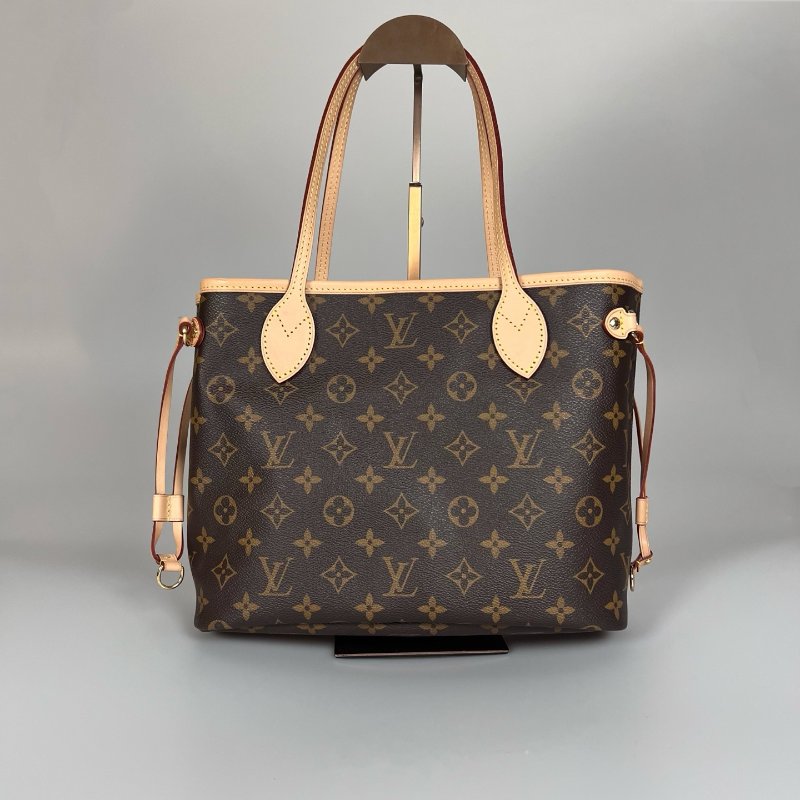 全新品 LV M46979/晶片款 NEVERFULL PM托特包-1