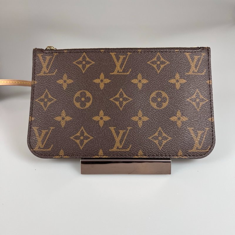 全新品 LV M46979/晶片款 NEVERFULL PM托特包-8