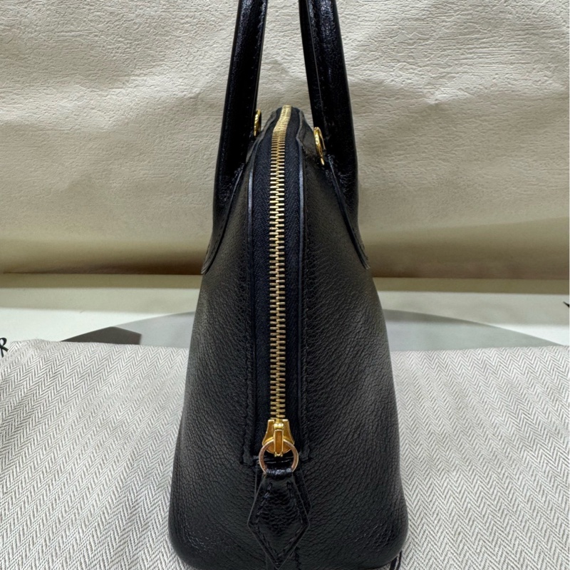 Hermes爱马仕 黑金保龄球mini C刻-3