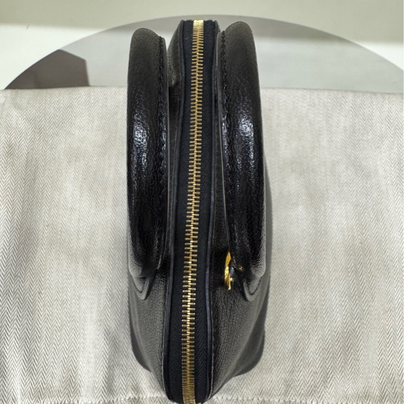 Hermes爱马仕 黑金保龄球mini C刻-4