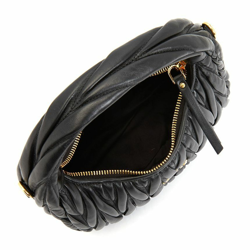 MIU MIU Wander Materasse 女士單肩包 5BC125 AN88 F0002 OOY-5