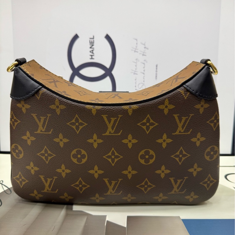 LV 老花新款twinny 牛角包 芯片款 肩带×2-2