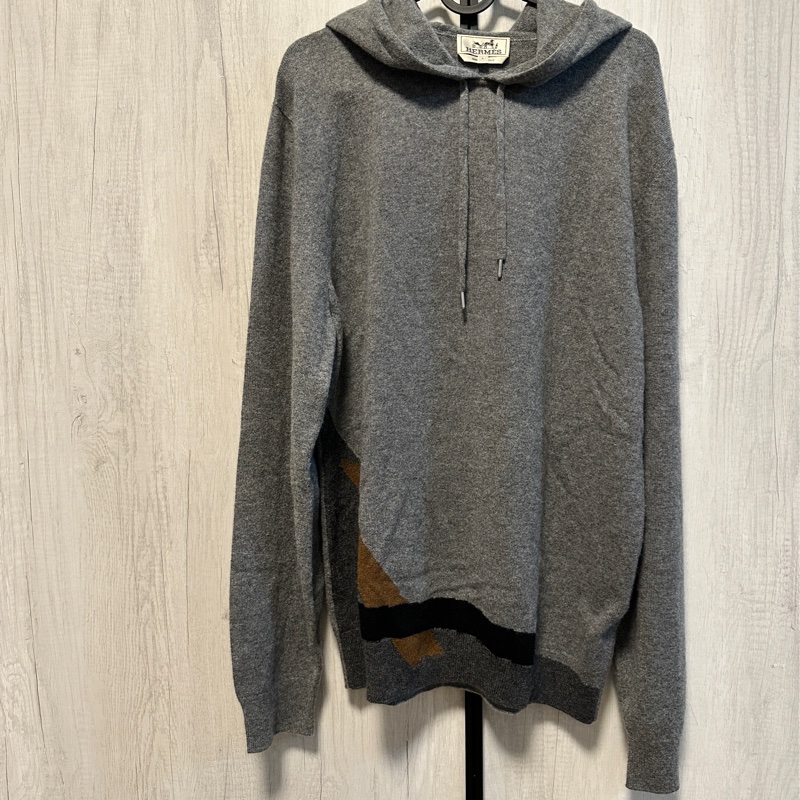 愛馬仕Hermès 100% Cashmere連帽上衣-1
