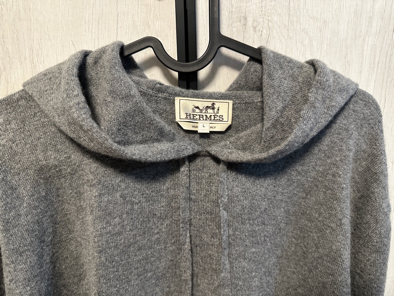 愛馬仕Hermès 100% Cashmere連帽上衣-2