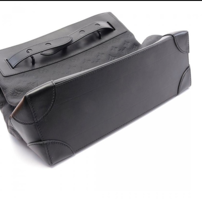 👜 Louis Vuitton Steamer PM｜黑色 Taurillon 皮-6