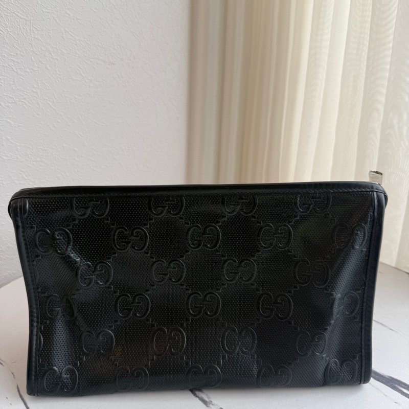 Gucci壓紋手拿包👜男女都可-0