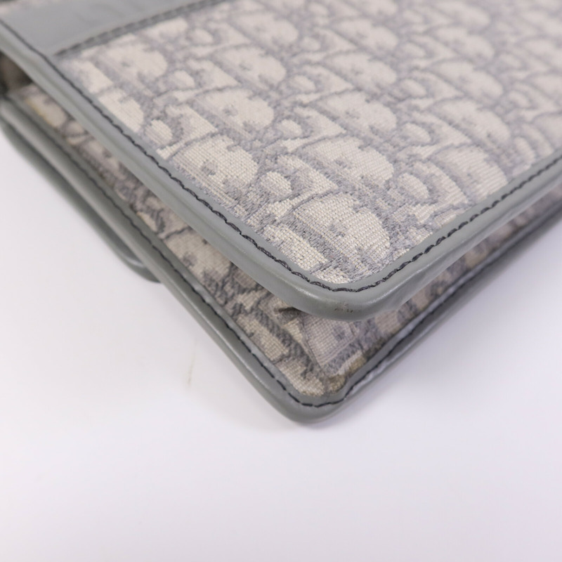 Dior 帆布Montaigne 30金扣肩背袋-12